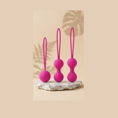 Diseño sin título (39) Bolas Kegel para mujeres ideales para fortalecer el suelo pélvico, mejorar el control de la micción, apoyar la recuperación postparto y aumentar el placer sexual.