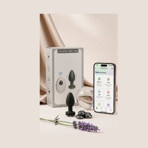 Diseño sin título (46) Vibrador Anal Inalámbrico con Control por App, Plug Estimulador de Próstata para Hombre, Juguete para Adultos y Parejas