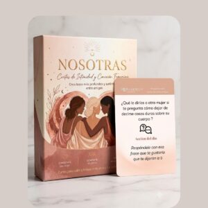 Diseño sin título (49) Cartas de Autoconocimiento y Amistad para Mujeres en Caja Rígida Premium