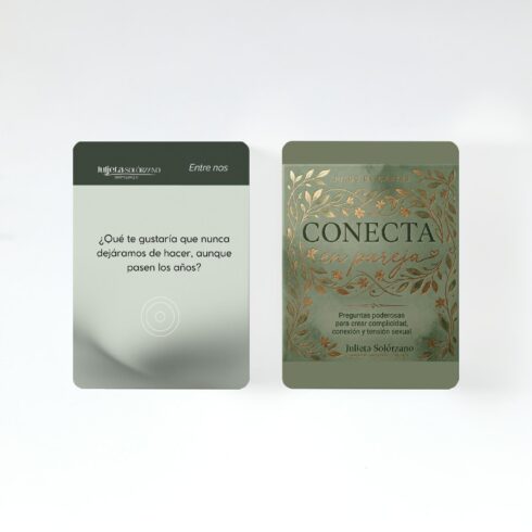 Cartas para conectar en pareja en caja rígida premium