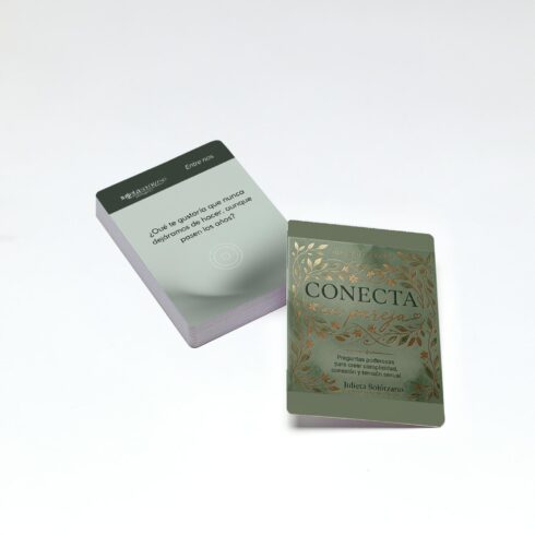 Cartas para conectar en pareja en caja rígida premium