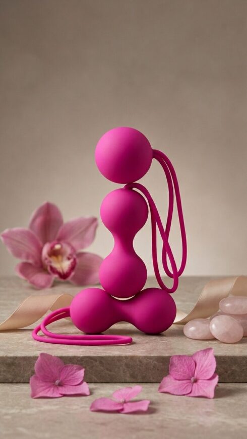 pomelli_photoshoot_image_9_16_0616 Bolas Kegel para mujeres ideales para fortalecer el suelo pélvico, mejorar el control de la micción, apoyar la recuperación postparto y aumentar el placer sexual.